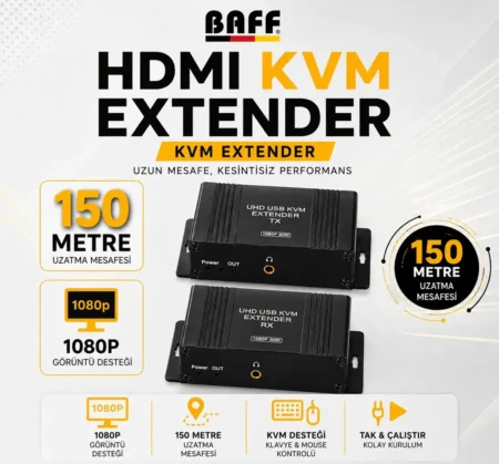 BAFF HDMI KVM EXTENDER-150 METRE