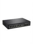 POE-082YGS 8*1000M+2SFP Yönetilebilir Gigabit Switch 300WATT